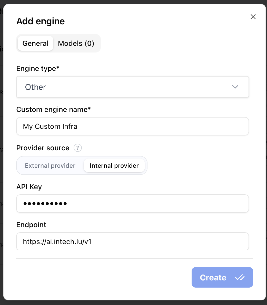 Adding a new AI engine